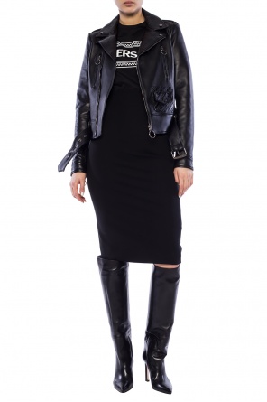 Skirt with decorative zipper, zdjęcie 2 Skirt with decorative zipper od Versace